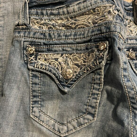 MISS ME cuffed Capri- size 25 - Picture 3 of 11